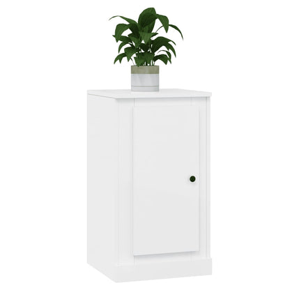 vidaXL Sideboard Hochglanz-Weiß 37,5x35,5x67,5 cm Holzwerkstoff