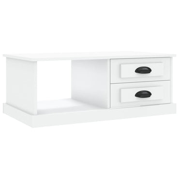 vidaXL Couchtisch Weiß 90x50x35 cm Holzwerkstoff