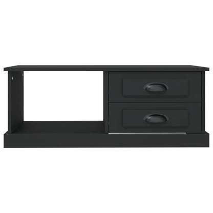 vidaXL Couchtisch Schwarz 90x50x35 cm Holzwerkstoff