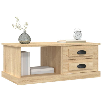 vidaXL Couchtisch Sonoma-Eiche 90x50x35 cm Holzwerkstoff