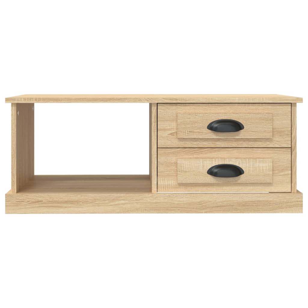 vidaXL Couchtisch Sonoma-Eiche 90x50x35 cm Holzwerkstoff
