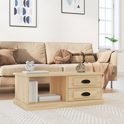 vidaXL Couchtisch Sonoma-Eiche 90x50x35 cm Holzwerkstoff