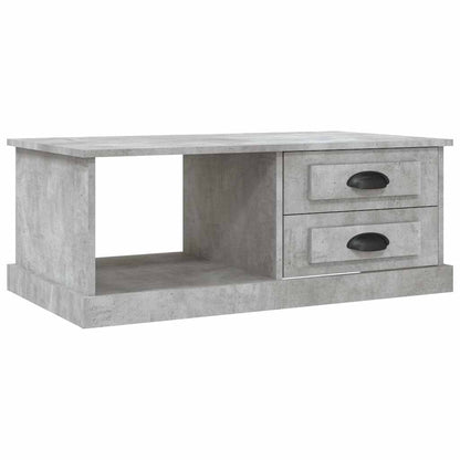 vidaXL Couchtisch Betongrau 90x50x35 cm Holzwerkstoff