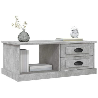 vidaXL Couchtisch Betongrau 90x50x35 cm Holzwerkstoff