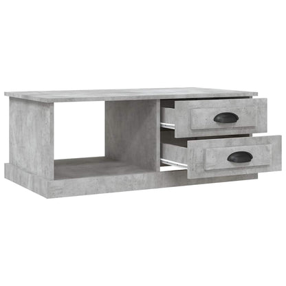 vidaXL Couchtisch Betongrau 90x50x35 cm Holzwerkstoff