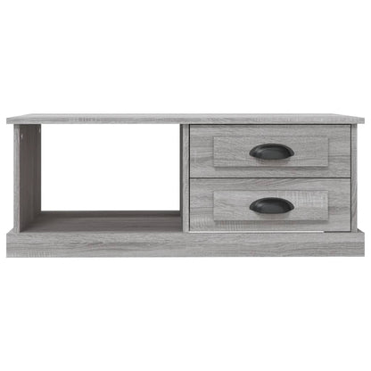 vidaXL Couchtisch Grau Sonoma 90x50x35 cm Holzwerkstoff