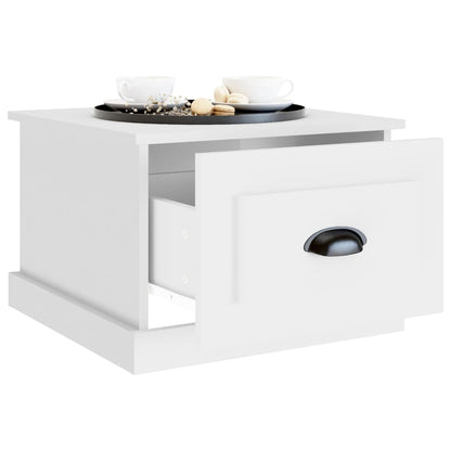 vidaXL Couchtisch Weiß 50x50x35 cm Holzwerkstoff