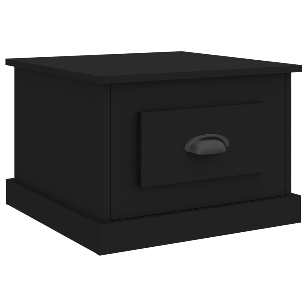 vidaXL Couchtisch Schwarz 50x50x35 cm Holzwerkstoff