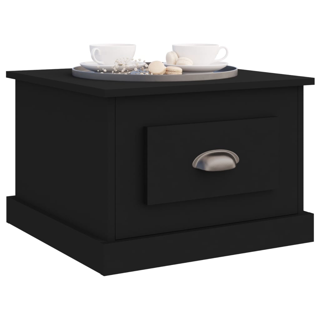vidaXL Couchtisch Schwarz 50x50x35 cm Holzwerkstoff
