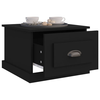 vidaXL Couchtisch Schwarz 50x50x35 cm Holzwerkstoff