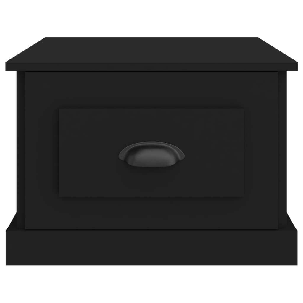 vidaXL Couchtisch Schwarz 50x50x35 cm Holzwerkstoff