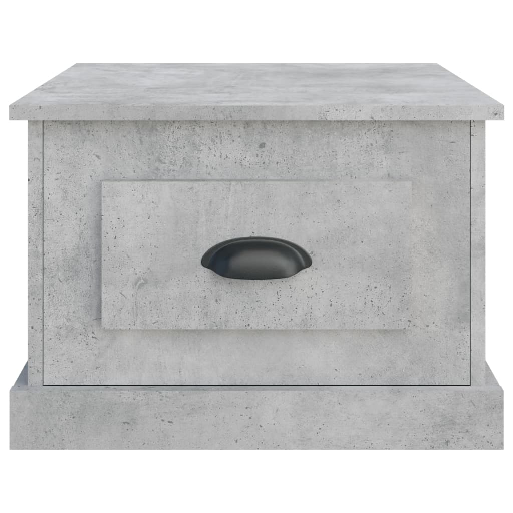 vidaXL Couchtisch Betongrau 50x50x35 cm Holzwerkstoff