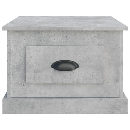 vidaXL Couchtisch Betongrau 50x50x35 cm Holzwerkstoff