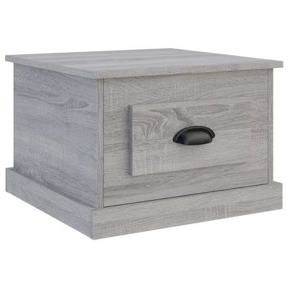 vidaXL Couchtisch Grau Sonoma 50x50x35 cm Holzwerkstoff