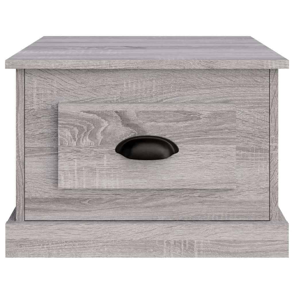 vidaXL Couchtisch Grau Sonoma 50x50x35 cm Holzwerkstoff