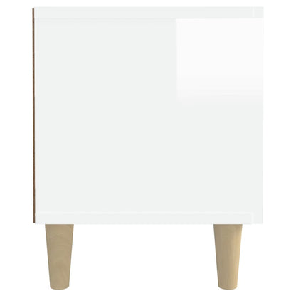 vidaXL TV-Schrank Hochglanz-Weiß 180x31,5x40 cm Holzwerkstoff