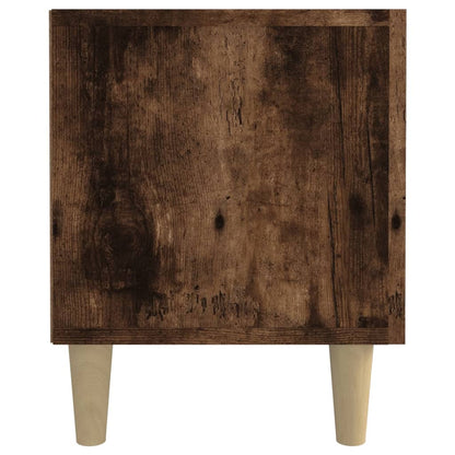 Meuble TV vidaXL chêne fumé 180x31,5x40 cm bois d'ingénierie