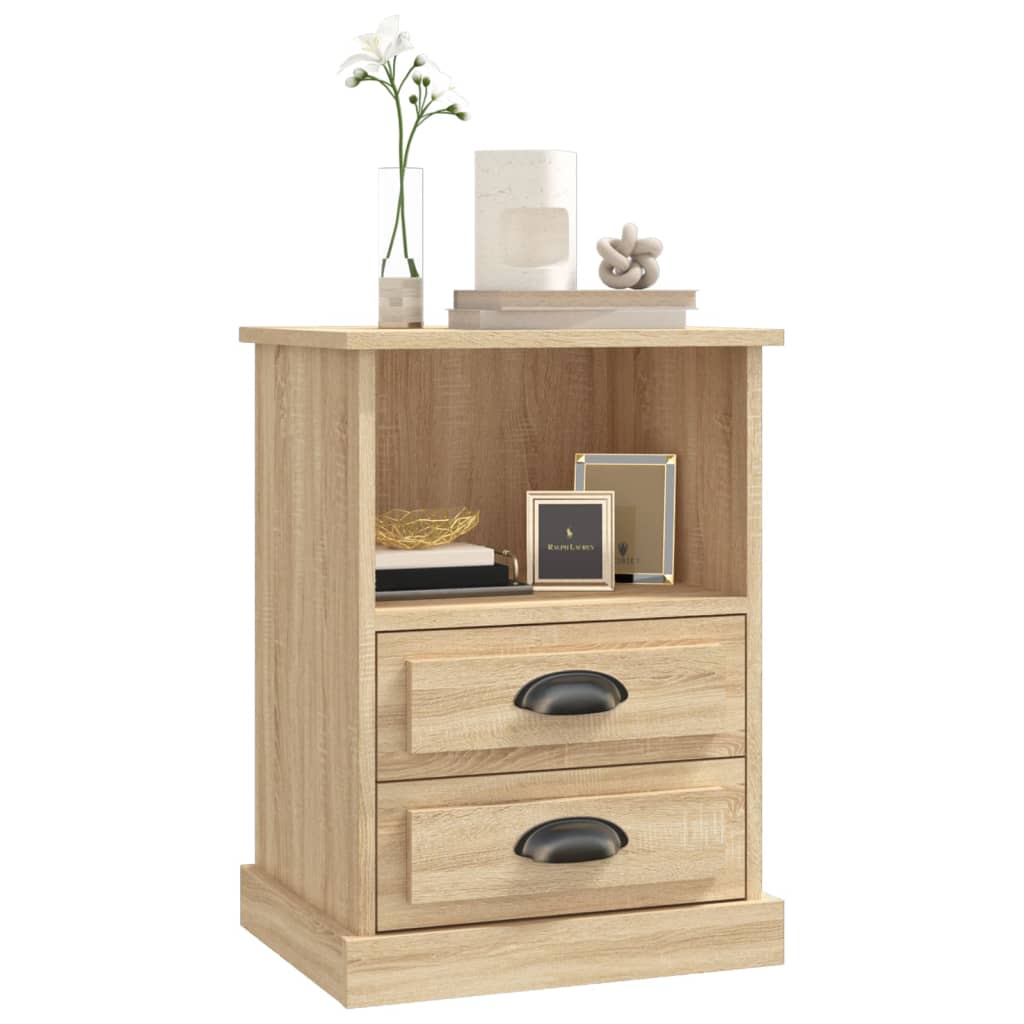vidaXL Nachttisch Sonoma-Eiche 43x36x60 cm