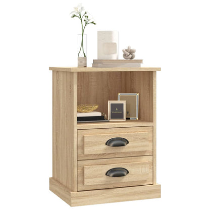 vidaXL Nachttisch Sonoma-Eiche 43x36x60 cm