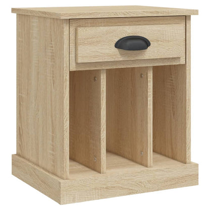 vidaXL Nachttische 2 Stk. Sonoma-Eiche 43x36x50 cm