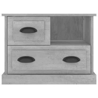 vidaXL Nachttisch Betongrau 60x39x45 cm