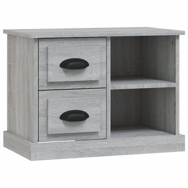 vidaXL Table de chevet Gris Sonoma 60x35,5x45 cm