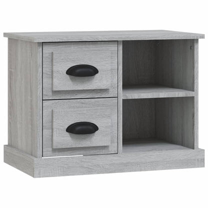 vidaXL Table de chevet Gris Sonoma 60x35,5x45 cm