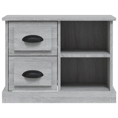 vidaXL Table de chevet Gris Sonoma 60x35,5x45 cm