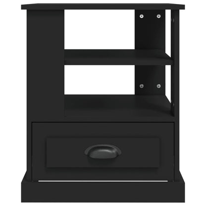 vidaXL Beistelltisch Schwarz 50x50x60 cm Holzwerkstoff