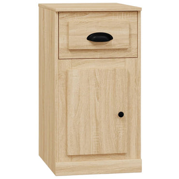 vidaXL Meuble de chevet avec tiroir chêne Sonoma 40x50x75 cm