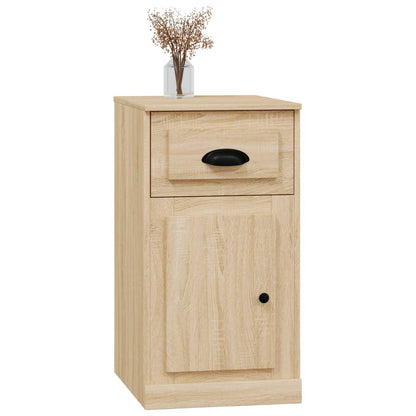 vidaXL Meuble de chevet avec tiroir chêne Sonoma 40x50x75 cm