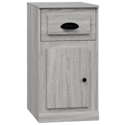 vidaXL Armoire de rangement avec tiroir Gris Sonoma 40x50x75 cm