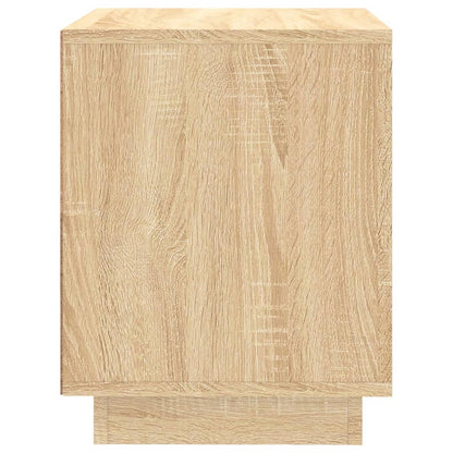 vidaXL Nachttische 2 Stk. Sonoma-Eiche 44x35x45 cm Holzwerkstoff