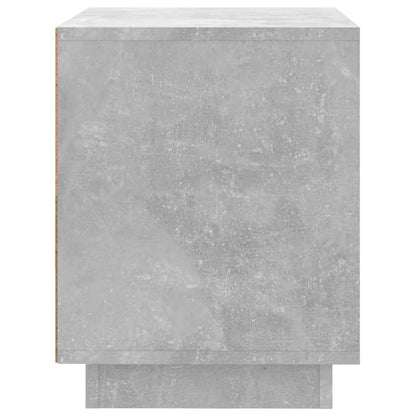vidaXL Table de chevet gris béton 44x35x45 cm Aggloméré