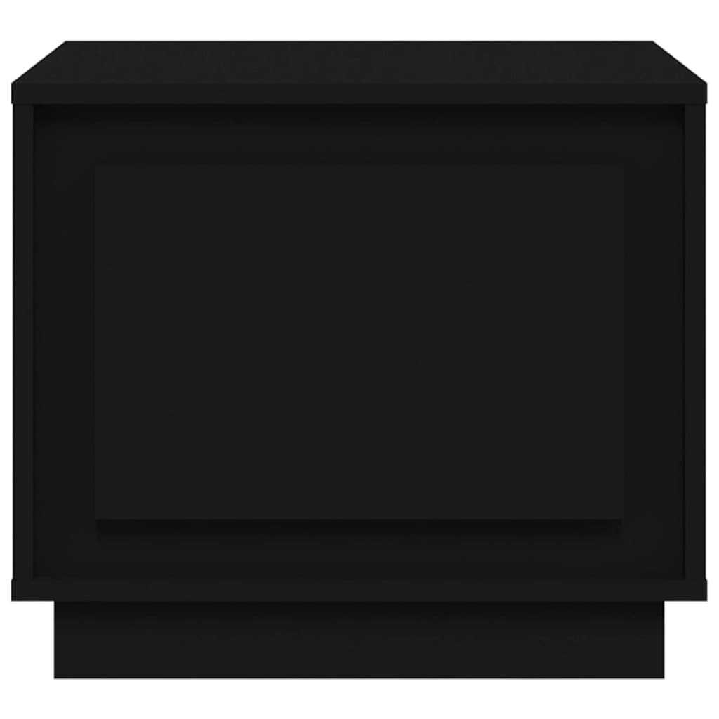 vidaXL Couchtisch Schwarz 51x50x44 cm Holzwerkstoff