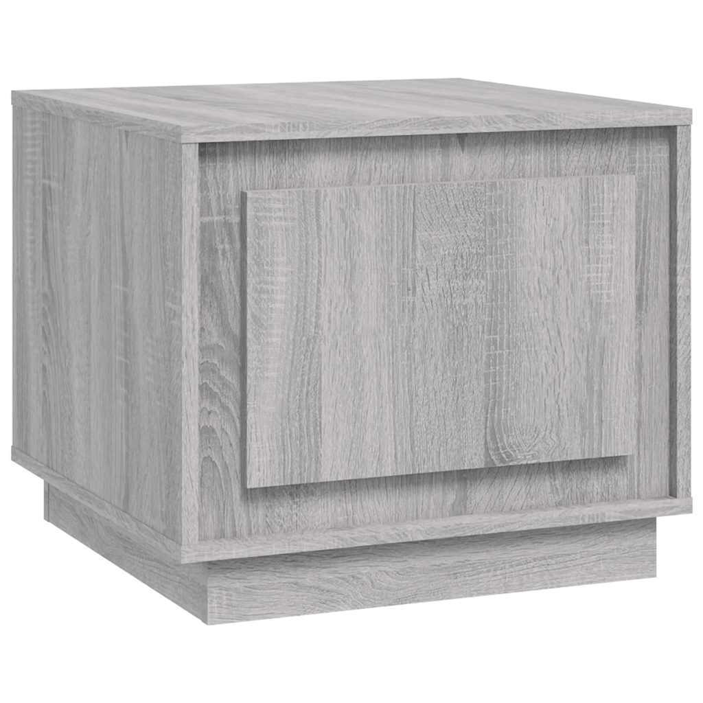 vidaXL Table basse gris sonoma 51x50x44 cm en bois d'ingénierie