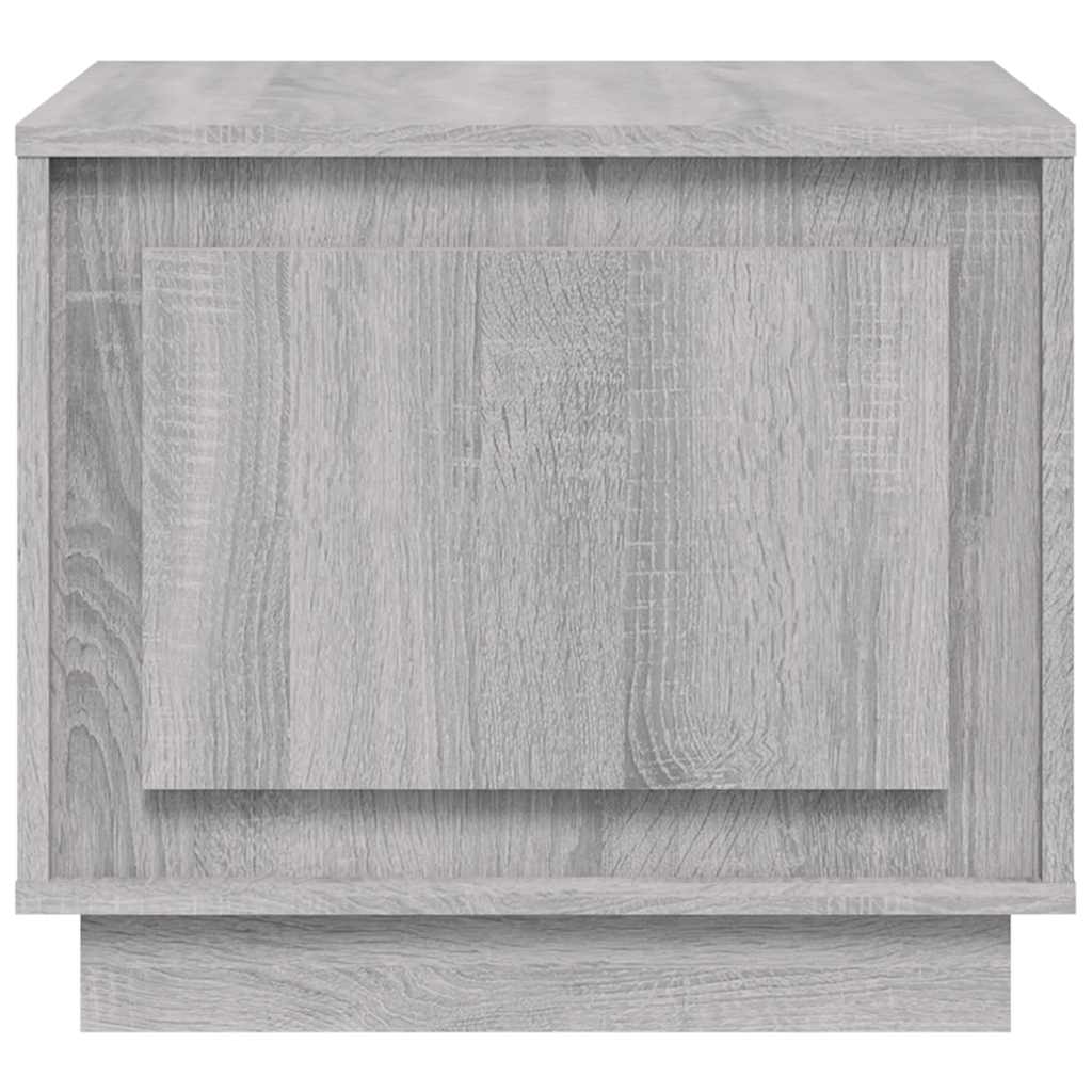 vidaXL Table basse gris sonoma 51x50x44 cm en bois d'ingénierie