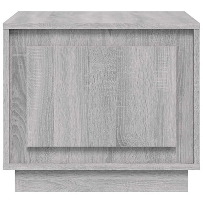 vidaXL Table basse gris sonoma 51x50x44 cm en bois d'ingénierie