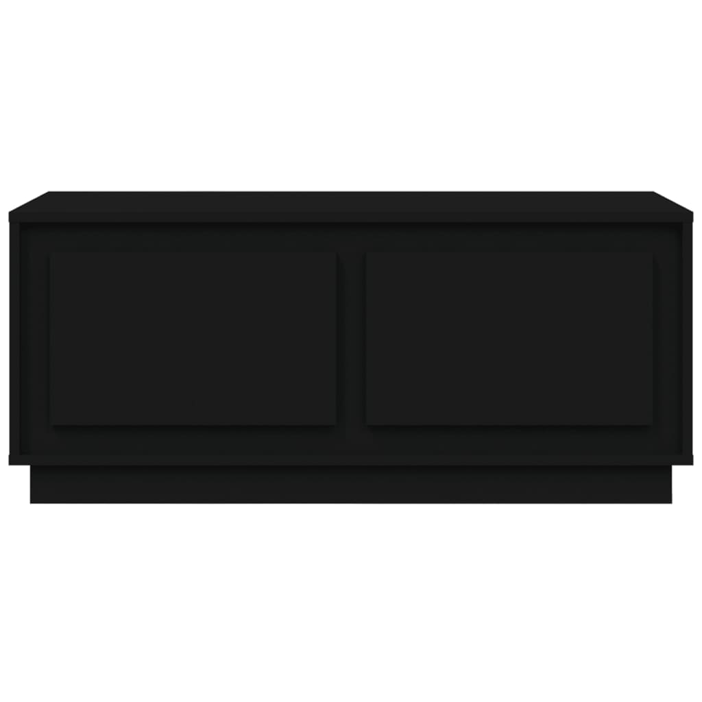 vidaXL Couchtisch Schwarz 102x50x44 cm Holzwerkstoff