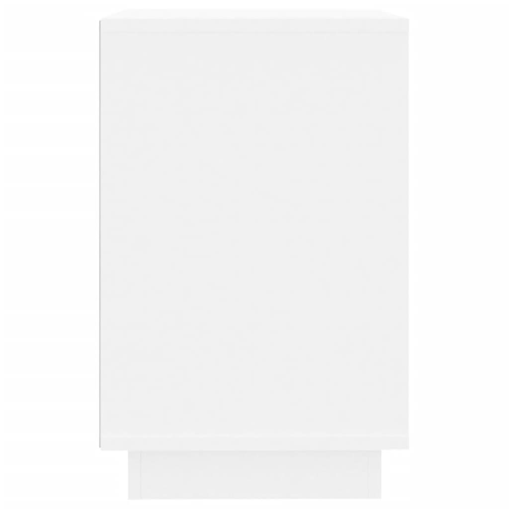 vidaXL Buffet blanc 102x35x60 cm Bois d'ingénierie