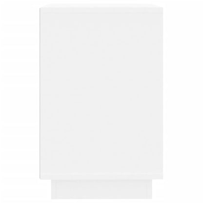 vidaXL Buffet blanc 102x35x60 cm Bois d'ingénierie