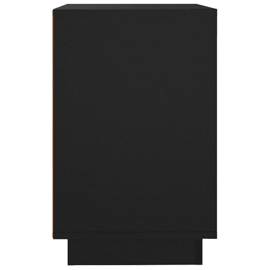 Sideboard Schwarz 102x35x60 cm Holzwerkstoff