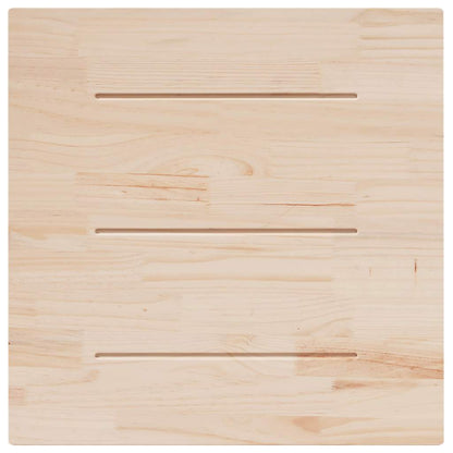 vidaXL Plateau de table 90x90x2,5 cm Bois de pin massif Carré