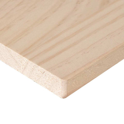vidaXL Tischplatte 100x60x2,5 cm Massivholz Kiefer Rechteckig