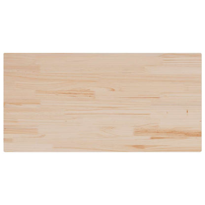 vidaXL Plateau de table 110x60x2,5 cm en pin massif Rectangulaire