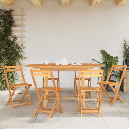 vidaXL Table de jardin extensible 110-160x80x75 cm Bois de teck massif