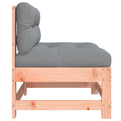 Mittelsofa mit Kissen Massivholz Douglasie