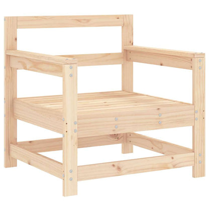 vidaXL Chaises de jardin avec coussins 2 pcs Bois de pin massif