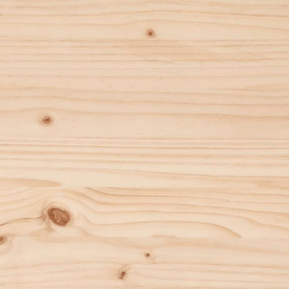 vidaXL Gartenstuhl mit Kissen Massivholz Kiefer