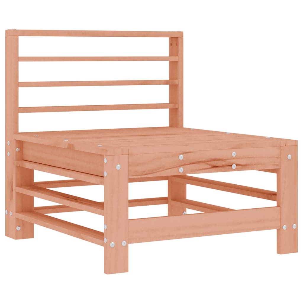 vidaXL Mittelsofa mit Kissen Massivholz Douglasie